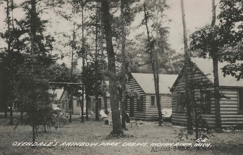 Oxendales Motor Court (Rainbow Park Cabins) - Postcard